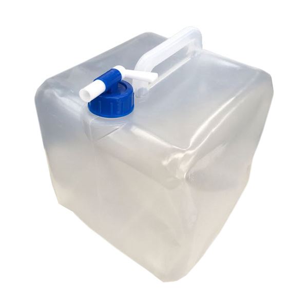 【送料無料】（まとめ）YAMAZEN 折りたたみウォータータンク 10L YWT-10 1個 【×5セット】