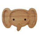 【送料無料】子供用 食器 プレート 幅29×奥行19×高さ1.8cm ゾウ 3個セット ボヌール キッズプレート プレゼント 贈り物 ギフト【代引不可】