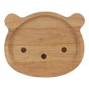 【送料無料】子供用 食器 プレート 幅24×奥行19.5×高さ1.8cm クマ 3個セット ボヌール キッズプレート プレゼント 贈り物 ギフト【代引不可】