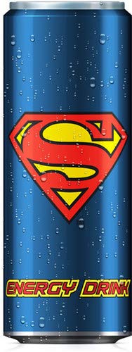 スーパーマン エナジードリンク SUPERMAN ENERGY DRINK 250ml × 24缶 エナジー 炭酸飲料のサムネイル