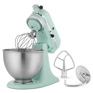 【送料無料】KitchenAid キッチンエイド スタンド ミキサー 4.3Lボウル 9KSM95IC 水色 アイスブルー