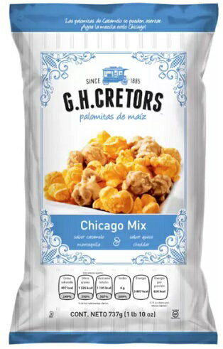 G.H. クレターズ シカゴ・クラシック・ミックス ポップコーン 737g お菓子 おやつ スナック パーティー ホムパ 宴会 大容量 シェアパック シェアのサムネイル