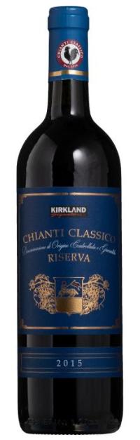 格付けイタリアワイン（DOCG） カークランドシグネチャー キャンティ クラシコ リゼルヴァ 750ml Kirkland Signature Chianti Classico Riserva DOCG 赤ワイン イタリア