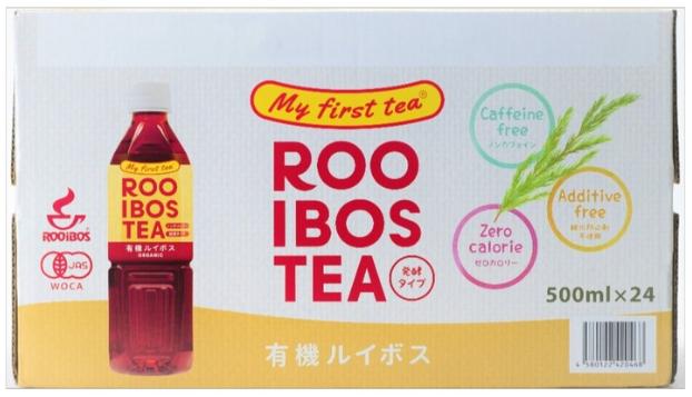 楽天ワールドデポMY FIRST TEA オーガニック ルイボスティー 500ml x 24本 MY FIRST TEA Organic Rooibos Tea 有機 JAS ノンカフェイン