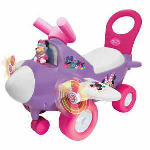 ディズニー ライドオン　サウンド ミニーマウス アクティビティプレーン 乗り物 乗物 贈り物 プレゼント 玩具 運動 サウンド機能付き ミニーのサムネイル
