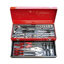 ハードケース入りツールセット (76ピース入り) Tool Set With Carry Case 76pieces 出張修理 家庭用 工具 部品 ドライバー ハンドル ソケット レンチ ペンチ