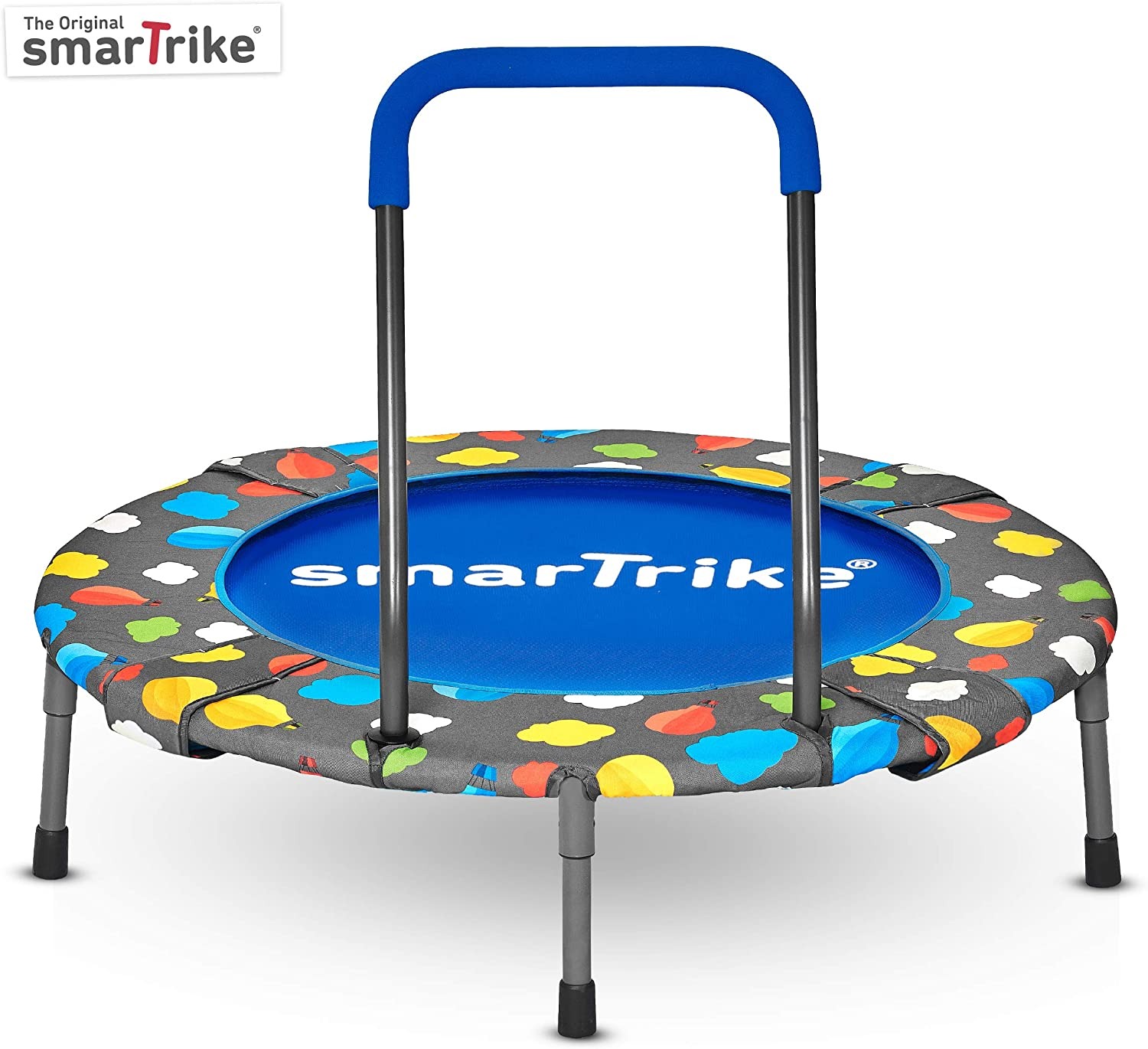 楽天ワールドデポ折りたたみ 2way トランポリン the smartrike 2-in-1 folding trampoline 屋外 スポーツ 運動 遊具 玩具