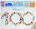 【15個入】水99% 手口ふき 80枚入x15個（1200枚）Water Hand/Mouth Wipes ディズニー100周年デザイン Disney 介護 大容量 コストコ 持ち運び便利 BBQ 外食 ピクニック 遠足 使い捨て Babywipe 出産祝い 衛生用品