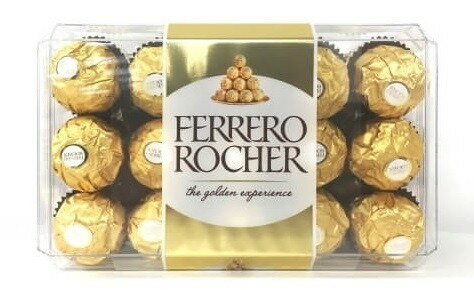 【30個入】フェレロ ロシェ チョコレート チョコ アーモンド チョコレート FERRERO ROCHER お買い得 お菓子☆ パーティー ホムパ 宴会 大容量 シェアパック シェアのサムネイル