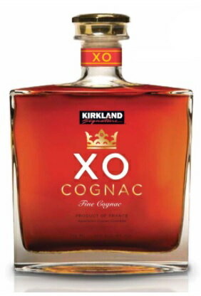 【 750 ml】カークランド シグネチャー XO コニャック 100％ウグニブラン Kirkland Signature XO Cognac フランス ブランデー 酒 アルコール 40％ フレンチオーク樽 12～21年熟成