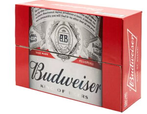 バドワイザー 355ml x 24 缶 BUDWEISER CAN 輸入 ビーチウッド（ぶなの木）製法 プレミアム ラガービール