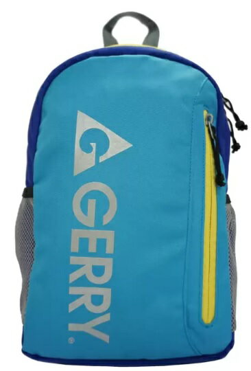 【在庫限り】GERRY キッズ バック パック ブルー 7L　リュック ジェリー Kids’ Backpack 背面 エアメッシュ ドリンクホルダー ポケット チェストベルト アウトドア 反射材 安心 遠足 ピクニック キャンプ お出かけ 幼稚園 保育所 荷物入れ 子ども こども プレゼント 誕生