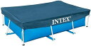 インテックス 3x2m フレームプール INTEX Frame Pool 小スペース プールカバー