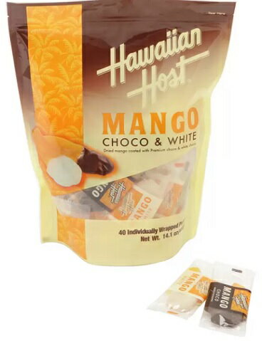 ドライマンゴ・チョコアソートバッグ 400g Hawaiian Host マンゴー チョコ ホワイトチョコ 個装 パーティ シェアのサムネイル