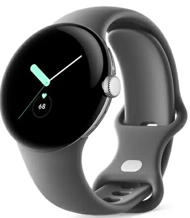 楽天ワールドデポGoogle Pixel Watch Polished Silver グーグル ピクセルウォッチ ポリッシュドシルバー Stainless Case/Hazel Active Band ステンレス ケース/ヘーゼル アクティブ バンド　アクティブ バンド 非接触型決済 腕時計 健康増進 デバイス連携