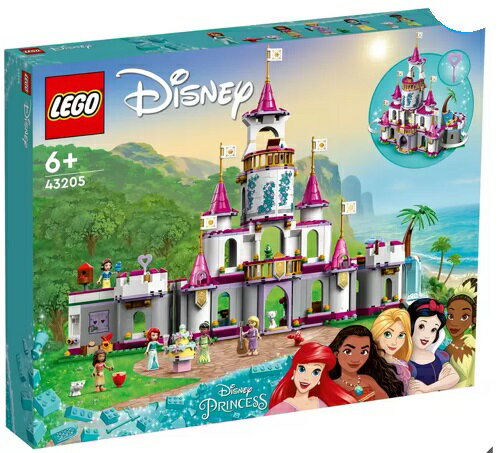 レゴ ディズニー プリンセスのお城の冒険 43205 LEGO Disney Ultimate Adventure Castle ブロック おもちゃ インテリア コレクション フィギュア 集中 知育 手先のサムネイル