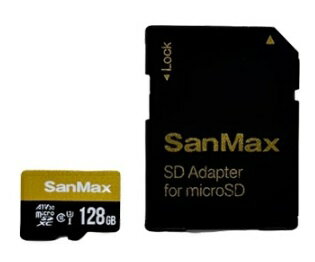 【128GB×3個】SanMax MICROSDXC 128GB 3個パック アダプタ付 SMP128AV3 データ 画像 動画 保存 お買い得 まとめ買い 【128GB×3個】SanMax MICROSDXC 128GB 3個パック アダプタ付 SMP128AV3 データ 画像 動画 保存 お買い得 まとめ買い
