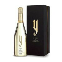 ワイ バイ ヨシキ シャンパーニュ ポメリー ブリュット NV 750ml Y by Yoshiki × Champagne Pommery ボックス 化粧箱入り シャンパン YOSHIKI 白ワイン 発泡