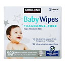 カークランドシグネチャー 赤ちゃん用 おしりふき 900枚 大判厚手・無香料 Kirkland Signature Baby Wipes 赤ちゃん ふた付 出産祝い 衛生用品 ウェットティッシュ 介護 ペット 大容量 コストコ おしりふき