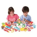 ねんど & ツールセット ヘアーサロン & スイーツ Dough & Tool Set Squeeze & Mould Super Set 粘土 ねんど メイキ...