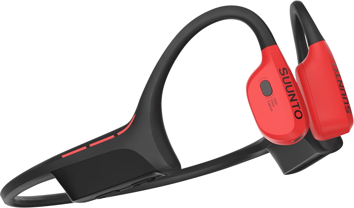 スント SUUNTO 骨伝導イヤホン SUUNTO WING 赤 レッド RED オープンイヤーテクノロジー ランニング アウトドア 軽量 IP67防水 ロングバッテリー イヤホン 骨伝導 イヤフォン