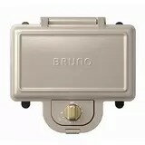 BRUNO ブルーノ ホットサンドメーカー ダブル グレージュ BOE044-GRG 食パン 2枚  ...