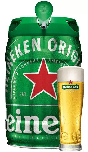 ワールドデポの賞味期限：2026.09【フジロックコラボキット】ハイネケン ドラフト ケグ 5L Heineken オリジナル紙コップ x 5個 マフラータオル x 1枚 電源不要 ハイネケン 樽ビール フェス フジロック パーティ 樽生 5リットル ドラフトビール 輸入ビール ビール Draught Keg｜アングル2