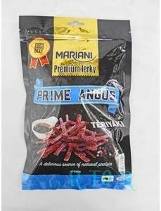 マリアーニ プライム　アンガステリヤキ ストリップス ビーフジャーキー 240g　PRIME ANGUS TERIYAKI（オーストラリア産） MARIANI beef jerky