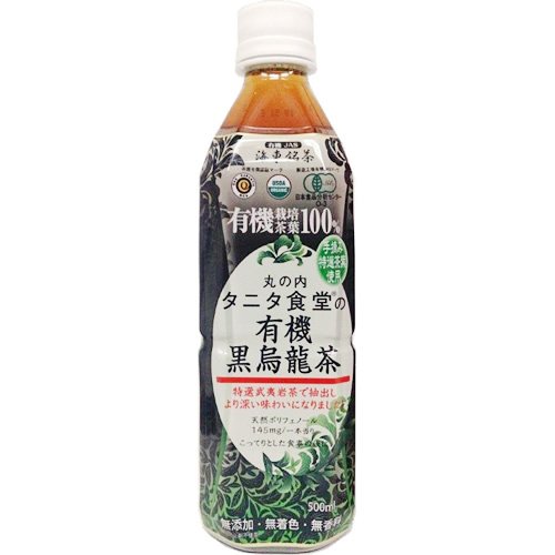 タニタ 有機 黒烏龍茶 500ml x 24TANITA Organic Black Oolong Tea　ダイエット カロリー 大容量 ケース買い