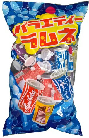 バラエティーラムネ 9g x 50個 おやつ お菓子 間食 パーティ シェア 大容量 Variety Ramune Soda Candiesの商品画像
