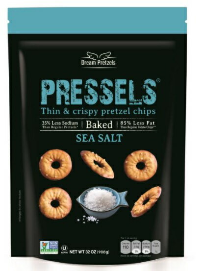 ドリーム プレッツェル シーソルト 908g ヴィーガン コーシャ認証 Vegan