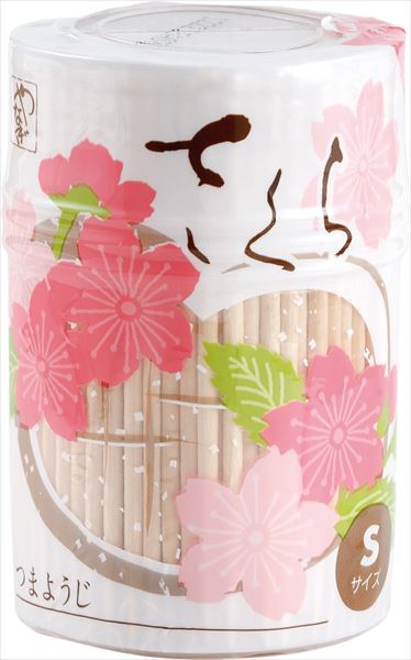 さくら楊枝（S） 【 やなぎプロダクツ 】 【 割箸・楊枝・竹串 】 1点