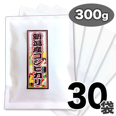 【販売終了】【送料無料】新潟産 こしひかり 26年産 300g×30袋セット【bb-26niigatakoshi-300-30】