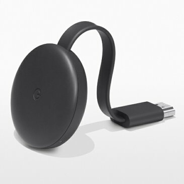 【送料無料】◆Google chromecast3◆GA00439-JP チャコールグーグル クロムキャスト3クロームキャスト3 スマホからTVに接続 HDMI変換ストリーミング音楽動画 映像 携帯の映像を写せる テレビに接続アプリ黒google chrome cast 3rd第三世代第3世代 0842776106230 GA00439JP