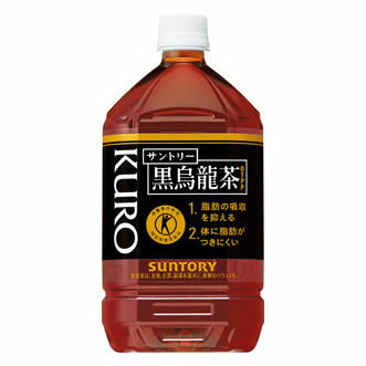 サントリー　黒烏龍茶　(特定保健用食品) 　1L×12本 （1ケース） 1ケース【493793】