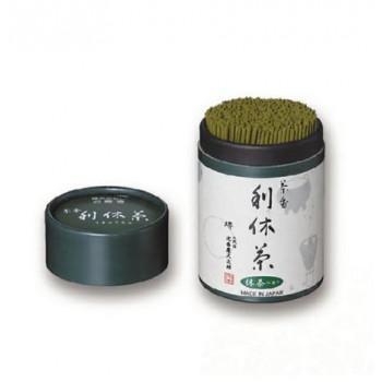 お茶の葉を配合して練り上げた、ほのかなお茶の香りが優雅な線香です。サイズ線香長さ:約9cm個装サイズ：11×7×7cm重量個装重量：122g仕様燃焼時間:約20分生産国日本fk094igrjs