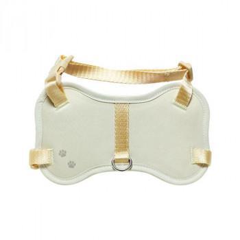 小型犬用ハーネス骨型 ほねのハーネス Beige XSサイズ HRN-BONE01-XS