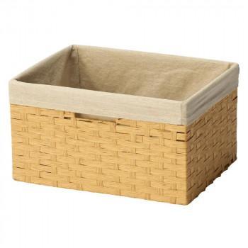 収納に便利なバスケットです。サイズW36×D26×H20cm個装サイズ：26.0×36.0×10.0cm重量個装重量：50g素材・材質ペーパー生産国中国fk094igrjs