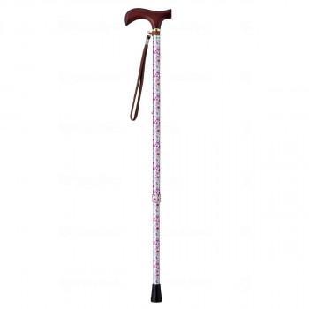 伸縮型スリムタイプのステッキです。サイズ握り幅12.3cm、杖先2.9cm、長さ64〜90cm(ピッチ約2.0cm)個装サイズ：64.0×12.5×5.0cm重量280g個装重量：300g素材・材質握り:木製支柱:アルミ仕様パイプ径:手元19mm、杖先16mm生産国中国fk094igrjs