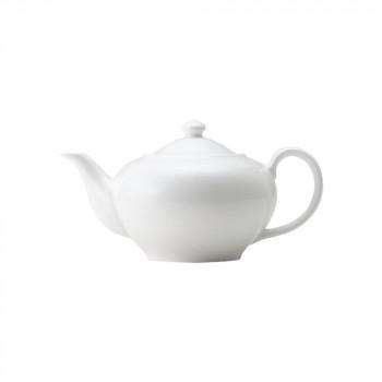 大きめサイズ(紅茶5〜6杯程度)のティポットです。中国茶にもお使いいただけます。ポットと茶漉しが一体型になっている、穴アキ式のポットです。モダン中華スタイルのボーンチャイナは、中華料理だけでなくご家庭での様々なメニューにも使いやすい器です。サイズ長径224×短径139×高さ122mm個装サイズ：20×20×15cm重量個装重量：300g素材・材質ファインボーンチャイナ仕様容量:800cc電子レンジ:不可食洗機:可オーブン:不可生産国日本fk094igrjs