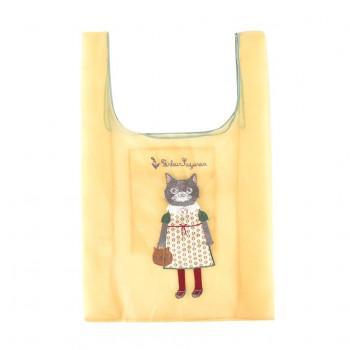 カラフルで砂糖菓子みたいな大人可愛い雑貨たち。キュートなおめかし猫の贅沢な刺繍に注目です。エアリーな素材にボリュームのある刺繍で表面変化がトレンド感のある仕上がり。同じキャラクター柄でそろえてギフトとしても。人気のカラフルなパラコードがほんのり透けて、シフォン素材が逆に引き立ちます。素材にハリ感があり形がふんわりと綺麗なシルエットでコーディネートのポイントにもなります。※商品の画像は光の照射や角度、お使いのPC環境により実物と色味が異なる場合がございます。サイズ約46(タテ)×29(ヨコ)×10(マチ)cm個装サイズ：46×29×10cm重量個装重量：100g素材・材質ポリエステル100%生産国中国fk094igrjs