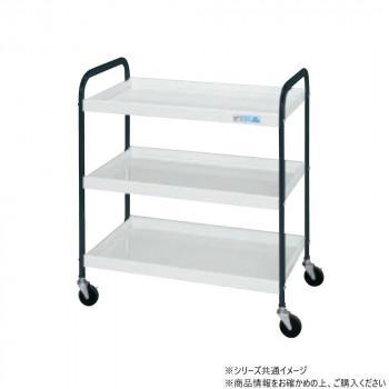棚板は皿型・フラット型変更可能です。※配達希望日の明記は可能ですが、確約ではございません。※この商品は2個口での出荷になります。(目安個装サイズ:470×980×60mm:5kg/460×560×155mm:8.85kg)※お届けは車上渡しとなります。※搬入場所の状況等によって搬入制限や追加料金が生じる場合があります。※法人への配送の場合は、必ず法人名をご記載ください。サイズ個装サイズ：47×98×6cm重量個装重量：5000g仕様外寸:W580×D450×H850mmカラー:棚板:ホワイト/支柱:ダークグレー均等耐荷重:100kg質量:11kgキャスター:75Φゴム車組立式生産国日本fk094igrjs