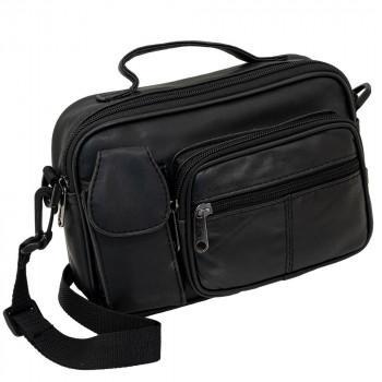 やわらかレザーの定番です。サイズ約H16×W22.5×D6cm個装サイズ：16×22.5×6cm重量個装重量：300g素材・材質羊革(合皮付属)仕様本体内側:ファスナーポケット×1前面:ラウンドファスナーポケット(マチ付)×1、ファスナーポケット×1、フラップポケット(マチ付)×1ショルダーベルト:取り外し、長さ調節可持ち手付生産国中国fk094igrjs