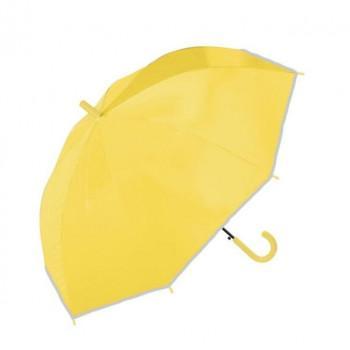 Umbrella - 中谷 傘 UV 55cm子供無地長 イエロー Parasol Kid's 長傘 953-001