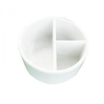 筆を洗う陶器です。重量があるので倒れにくいです。サイズ個装サイズ：15×15×7cm重量個装重量：800g生産国日本fk094igrjs