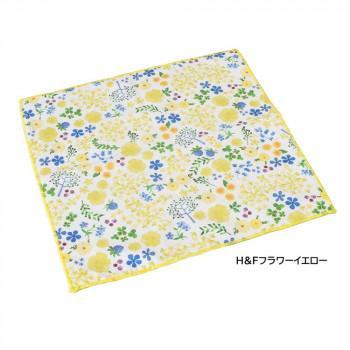 BILANC(ビランク) タオルはんかち Hill and Fields フラワー YL/イエロー No.051