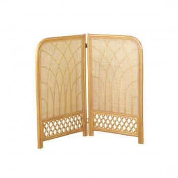 今枝商店　Romantic Rattan　籐スクリーン 2連(2パネル)　ロータイプ　B313
