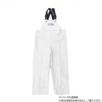 コヤナギ レインウェア　エースガッツサロペット 白　S (155CM〜165CM)　AG-35S