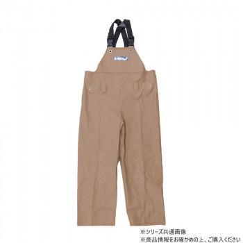 厚み0.35mmPVCシートとトリコットを貼り合わせた、肌触りの良いソフトな履き心地のサロペットです。しっかりした厚みの生地で寒さから守り、土木、現場作業を快適にサポートします。脇にマチを設けているので、動きやすく着脱もしやすいです。膝は補強してあるので、ハードな作業にも対応します。サイズLサイズ、胸囲:90〜98cm個装サイズ：39×33×2cm重量個装重量：800g素材・材質ポリエステル100%(表面/塩化ビニル樹脂引き)仕様身長:165〜170cm耐水圧:20000mm(初期値)防水加工ベルト通し生産国中国fk094igrjs