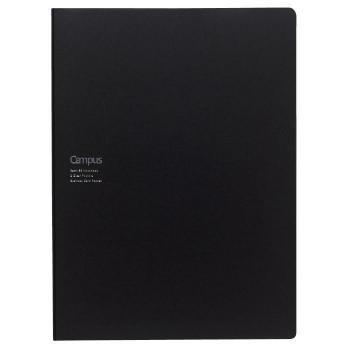 ノートと書類を一緒にまとめて持ち歩くことができます。セミB5サイズのノートをセットして使うことができます。A4サイズの書類を折りたたんで収容できる2つのポケットで書類を分類することができ、書類の端の折れや破れも防ぎます。外から大切な書類の内容が見えにくい不透明カバーです。※ノートは、キャンバスノート(ドット入り罫線)が1冊セットされています。サイズカバー寸法:縦269×横198mm、ノート寸法:縦252×横179mm個装サイズ：27×20×2cm重量個装重量：337g素材・材質カバー:PP中紙:上質紙仕様ノートサイズ:6号(セミB5)行数:37行ノート枚数:50枚カバーサイズ:B5罫内容:中横罫(ドット入り)1ポケットへの適正収容枚数:10枚A4書類(297×210)への対応:折りたたんで収容セット内容書類収容カバー、ノート1冊生産国日本fk094igrjs